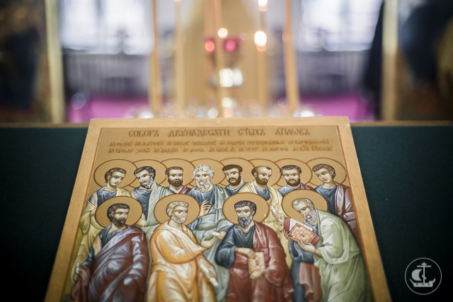 Академический храм Двенадцати апостолов отмечает престольный праздник