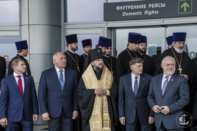 Мощи святителя Николая Чудотворца прибыли в Санкт-Петербург