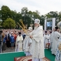 В день Преображения Господня архиепископ Амвросий сослужил Святейшему Патриарху Кириллу в Выборге