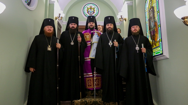 Архиепископ Амвросий совершил всенощное бдение в кафедральном соборе Львова