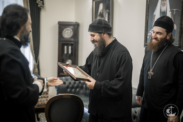 Делегация Грузинской Православной Церкви посетила Духовную Академию