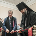 Архиепископ Амвросий принял участие в открытии двух новых выставок в Эрмитаже