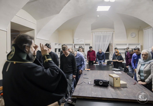 Архиепископ Амвросий освятил первые отремонтированные помещения в историческом здании Академии