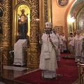 Ректор Духовной Академии в день кончины Святейшего Патриарха Алексия II принял участие в заупокойном богослужении в Богоявленском соборе г. Москвы