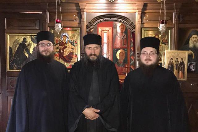 Паломники из Духовной Академии посетили келью старца Иосифа Ватопедского
