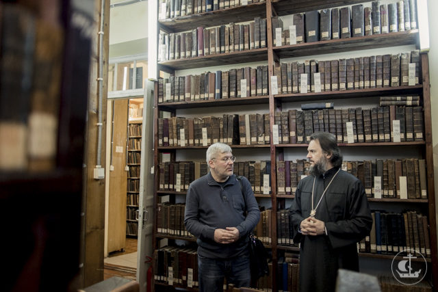 Писатель Евгений Водолазкин посетил Духовную Академию