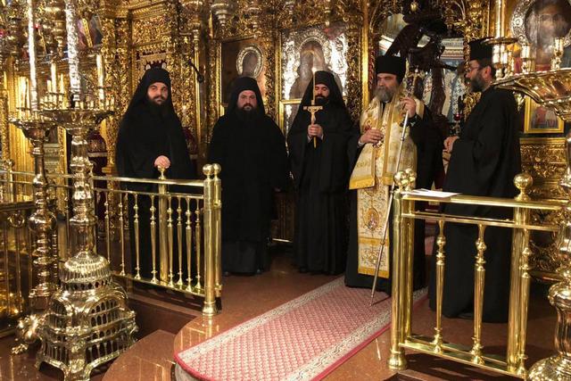 Студент Духовной Академии из Кипра пострижен в монашество и рукоположен в сан иеродиакона