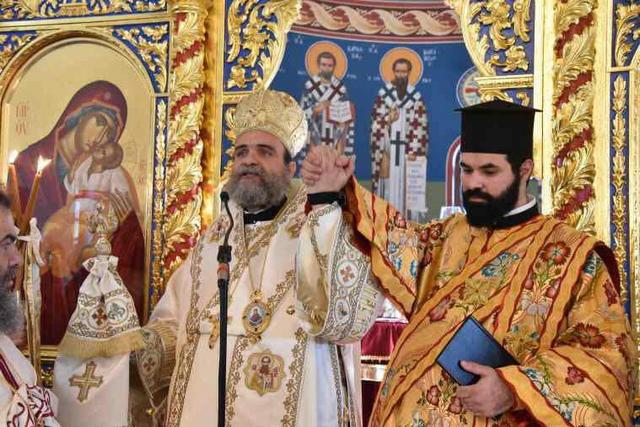 Студент Духовной Академии из Кипра пострижен в монашество и рукоположен в сан иеродиакона