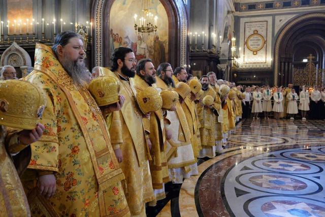 Архиепископ Амвросий принял участие в торжествах по случаю годовщины интронизации Святейшего Патриарха Кирилла