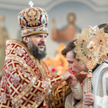 В день памяти Собора новомученников и исповедников Русской Церкви богослужения в академическом храме возглавили четыре архиерея