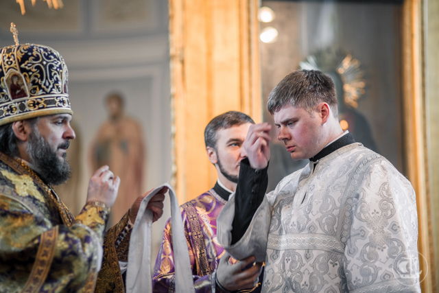 В Неделю 2-ю Великого Поста ещё один студент Духовной Академии рукоположен в сан диакона
