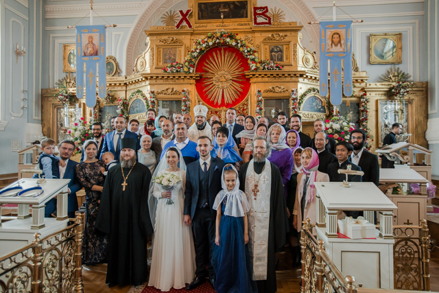 Архиепископ Амвросий совершил Таинство венчания студентов Духовной Академии