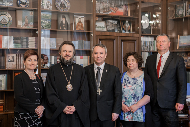 Делегация Евангелической церкви Аугсбургского вероисповедания в Словакии посетила Духовную Академию