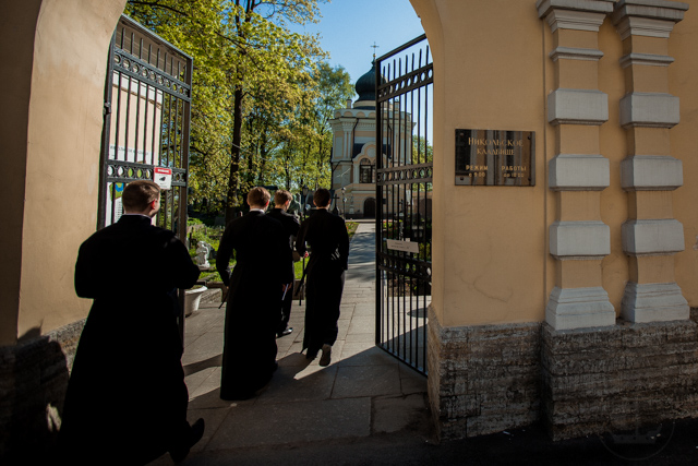 На Никольском кладбище прошла лекция по истории Русской Православной Церкви