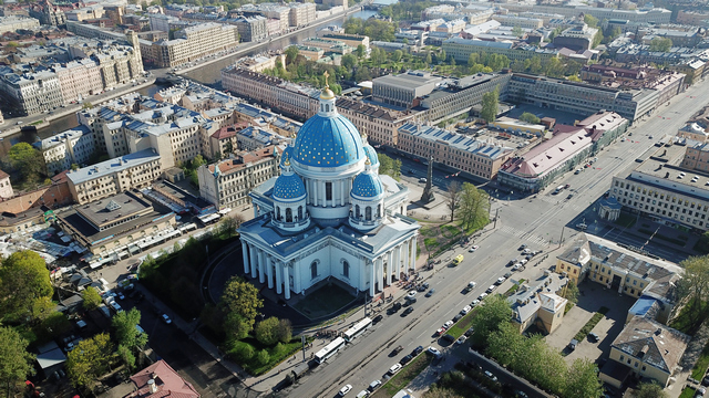 Архиепископ Амвросий принял участия в великом освящении Свято-Троицкого Измайловского собора Санкт-Петербурга