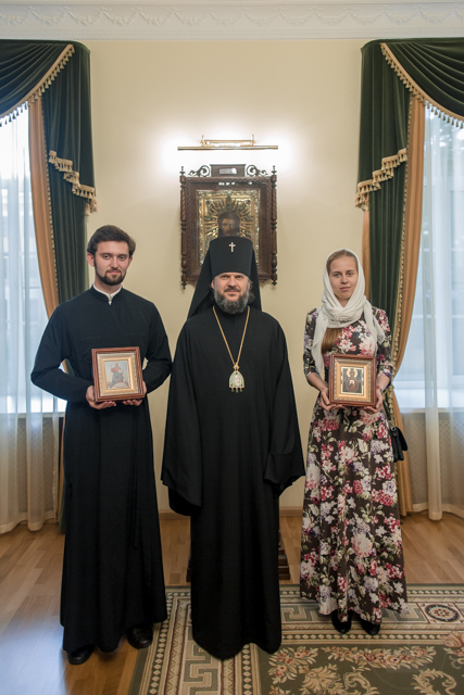 Архиепископ Амвросий благословил студента Духовной Академии на вступление в брак