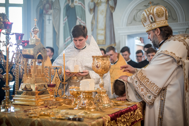 В Академии прошли богослужения, посвящённые празднику всех святых, в земле Русской просиявших