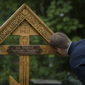 Товарищи и однокурскники помолились у места погребения Николая Трофимука