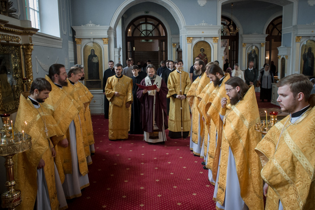 В Духовной Академии прошли богослужения дня памяти святых Петра и Февронии