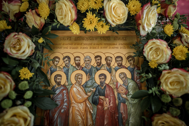 В Санкт-Петербургской Духовной Академии прошло празднование престольного дня храма Двенадцати апостолов