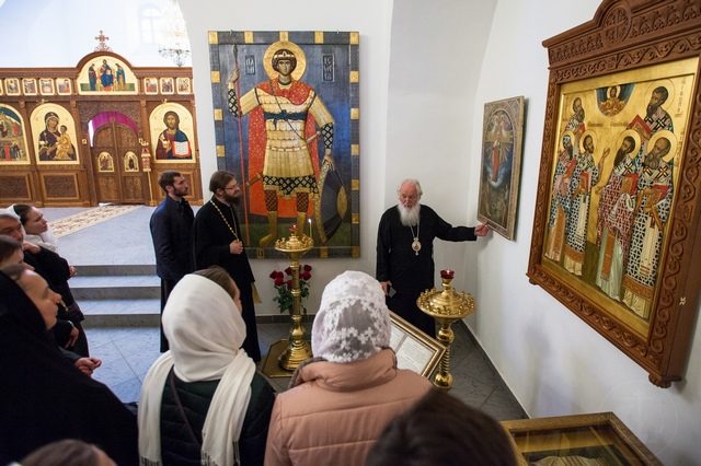 Студенты Духовной Академии посетили Великий Новгород и приняли участие в дне памяти митрополита Никодима (Ротова)