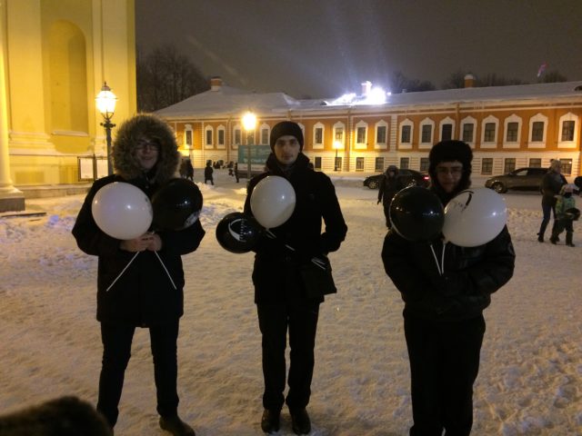 Студенты Духовной школы приняли участие в акции, посвященной 75-летию снятия блокады Ленинграда