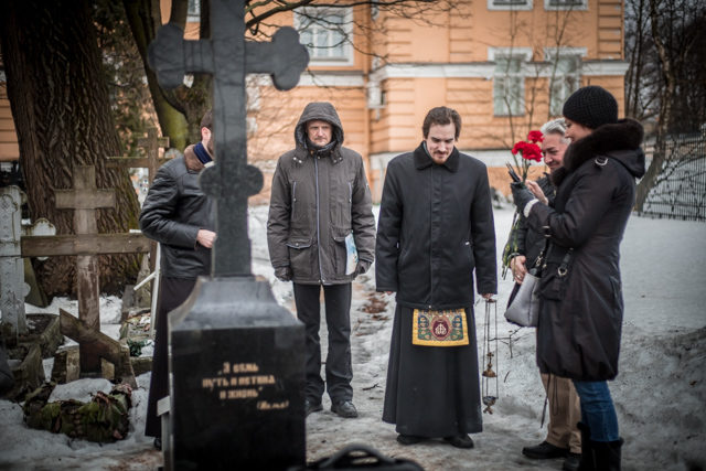 Преподаватели и студенты Духовной Академии почтили память архиепископа Михаила (Мудьюгина)