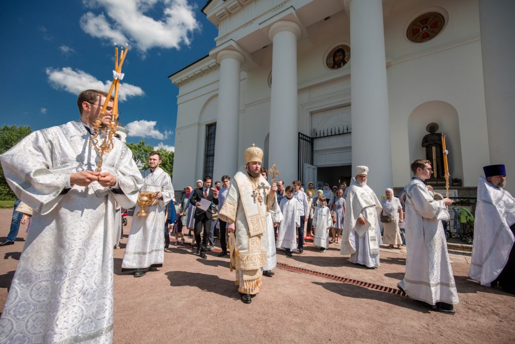 Вознесение господне богослужение фото